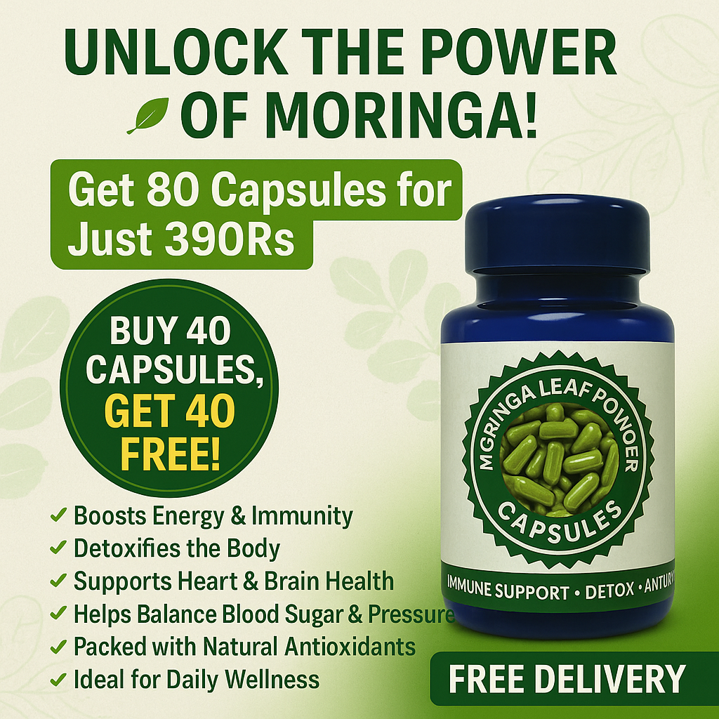 Moringa Powder Capsules