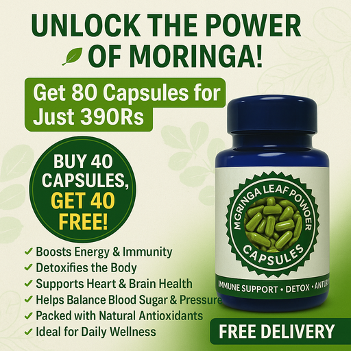 Moringa Powder Capsules